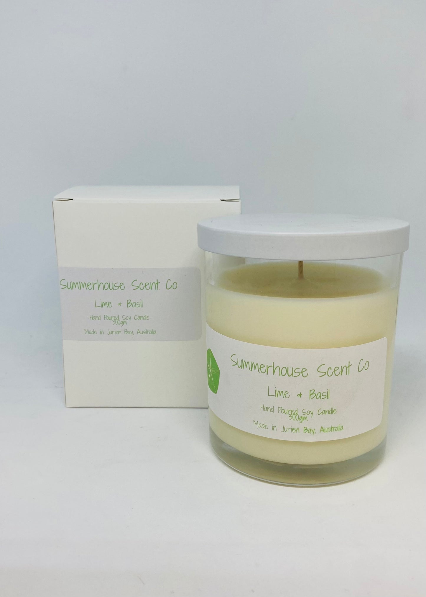 Lime & Basil Soy Candle Large