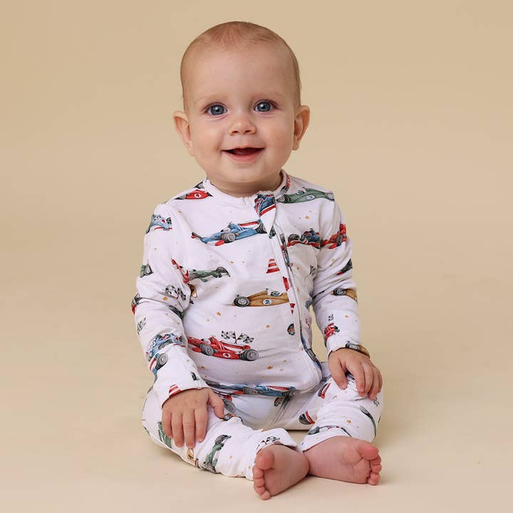 Little Racers Romper