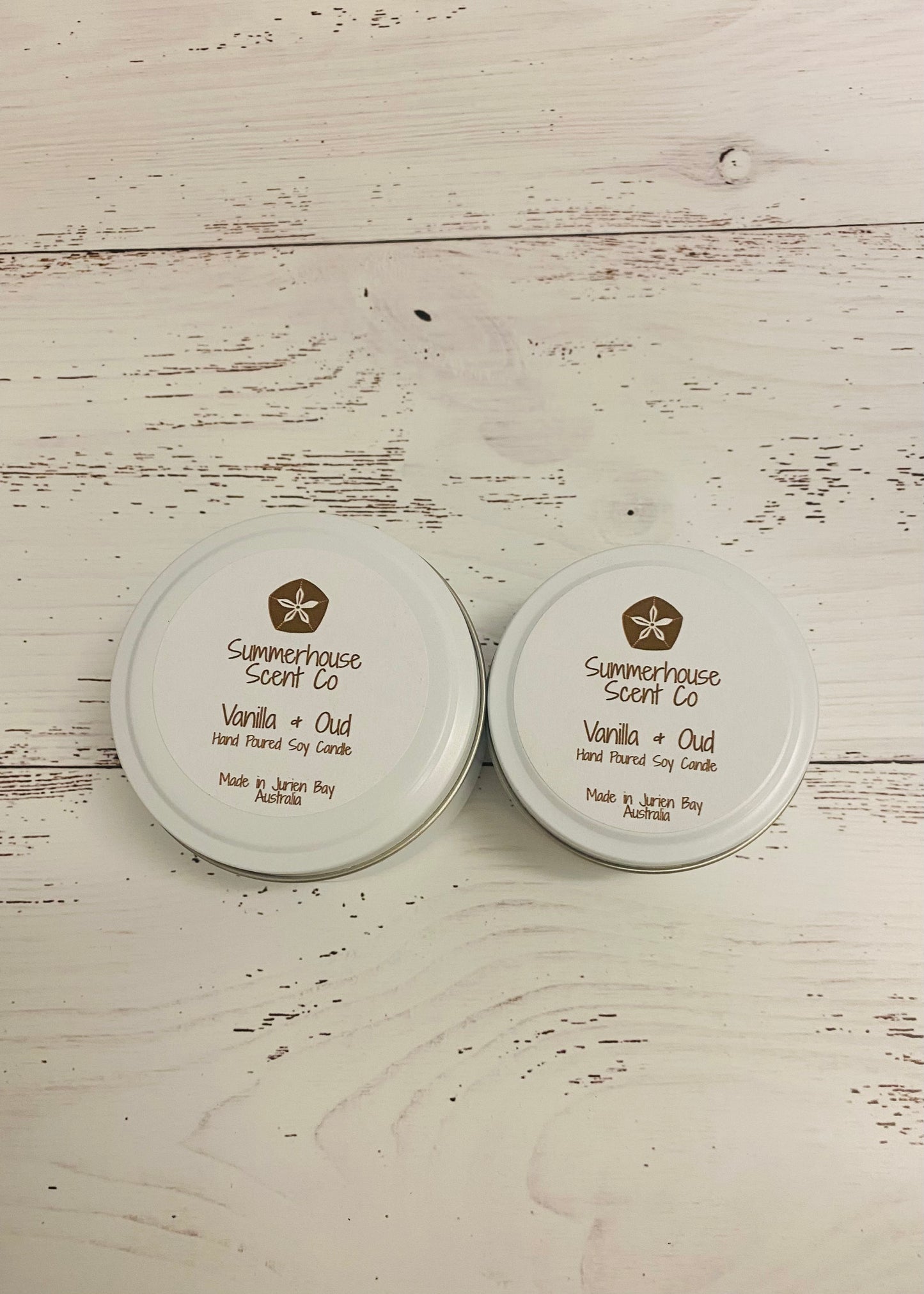 Vanilla & Oud Soy Candle Tin