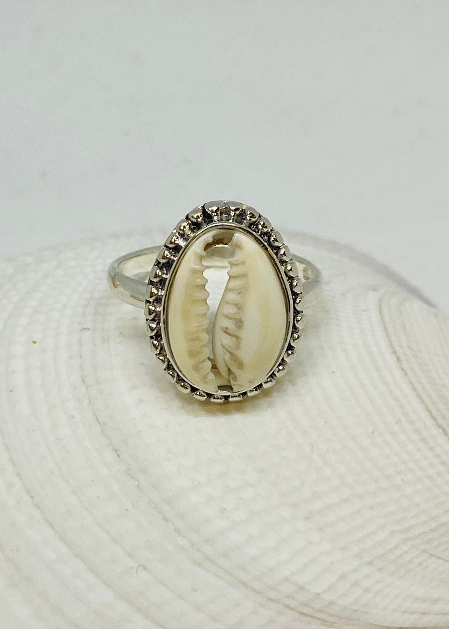Kailani Cowrie Ring