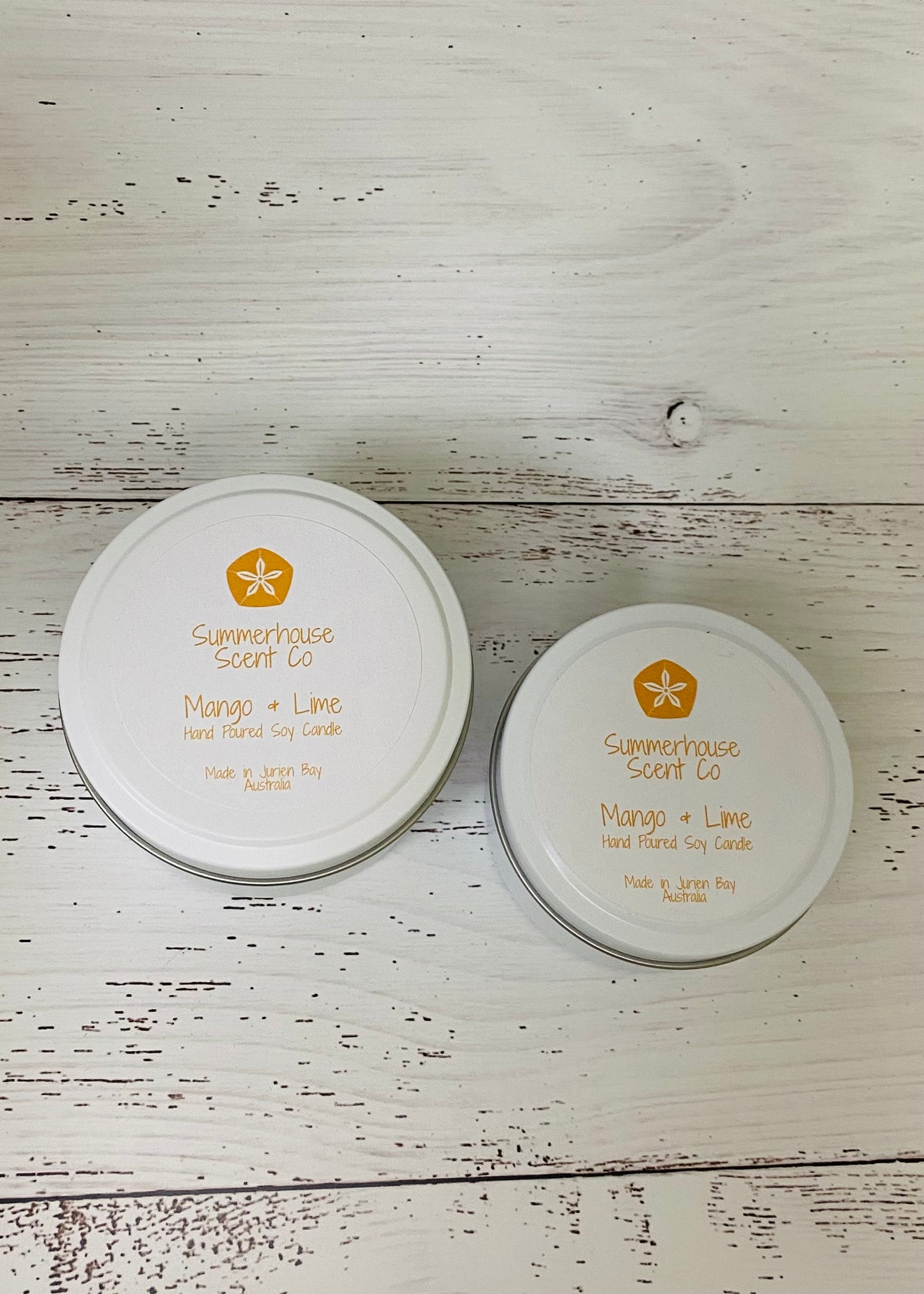 Mango & Lime Soy Candle Tin