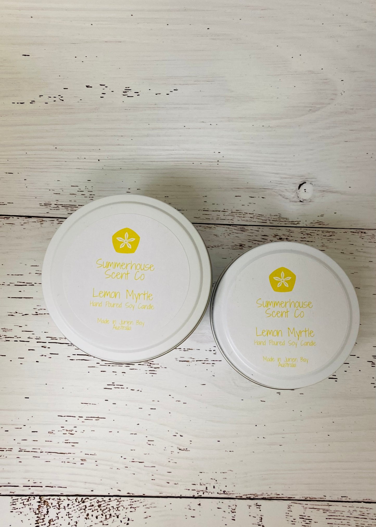 Lemon Myrtle Soy Candle Tin