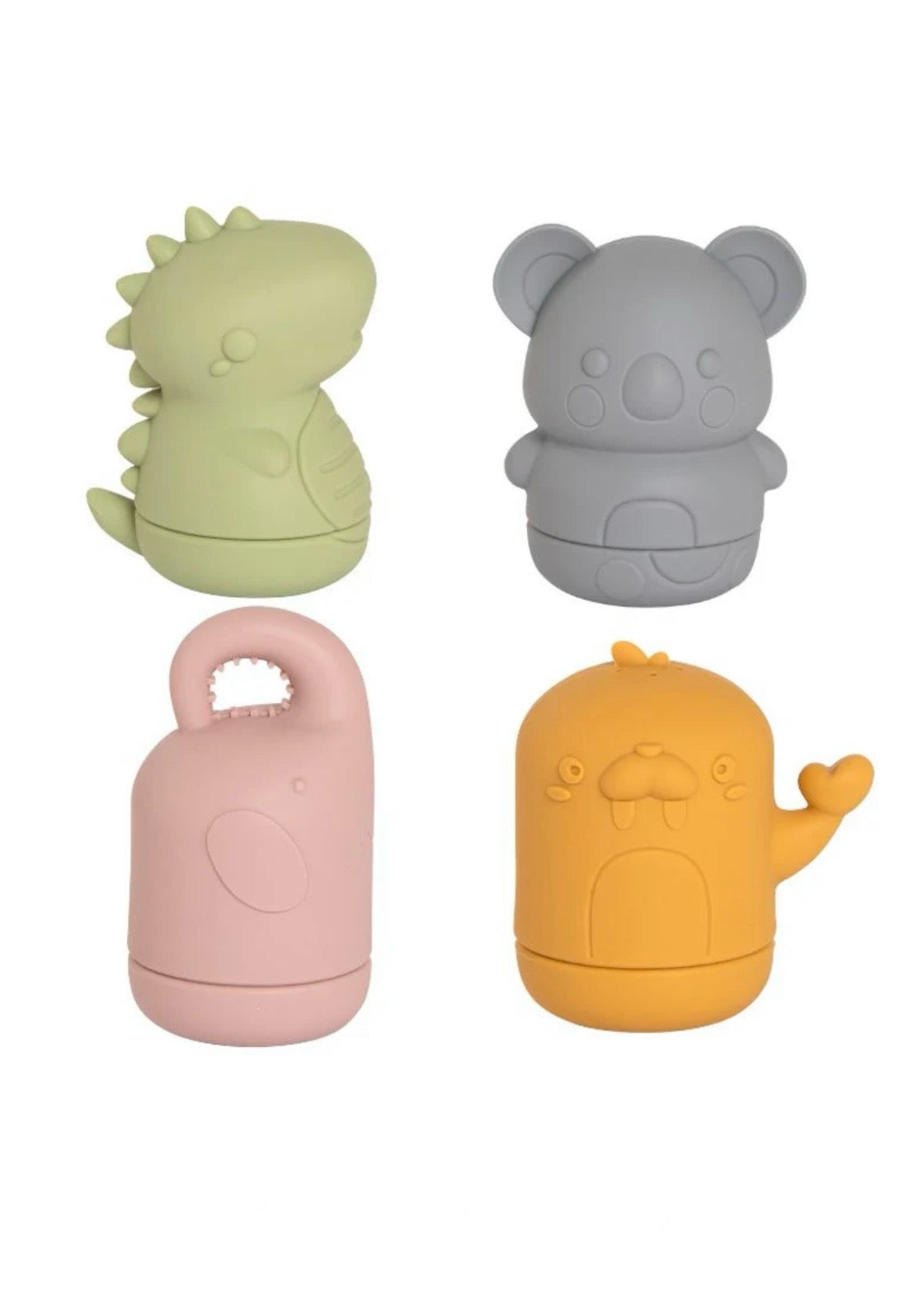 Bath Toys Squeezy Animals