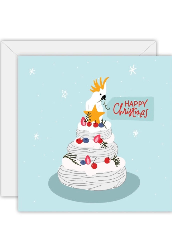 Happy Christmas Pavlova Card
