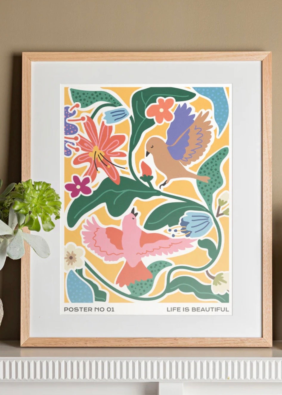 Life is Beautiful Paint by Numbers