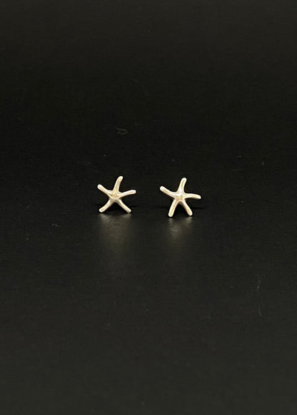 Kailani Silver Starfish Stud Earrings