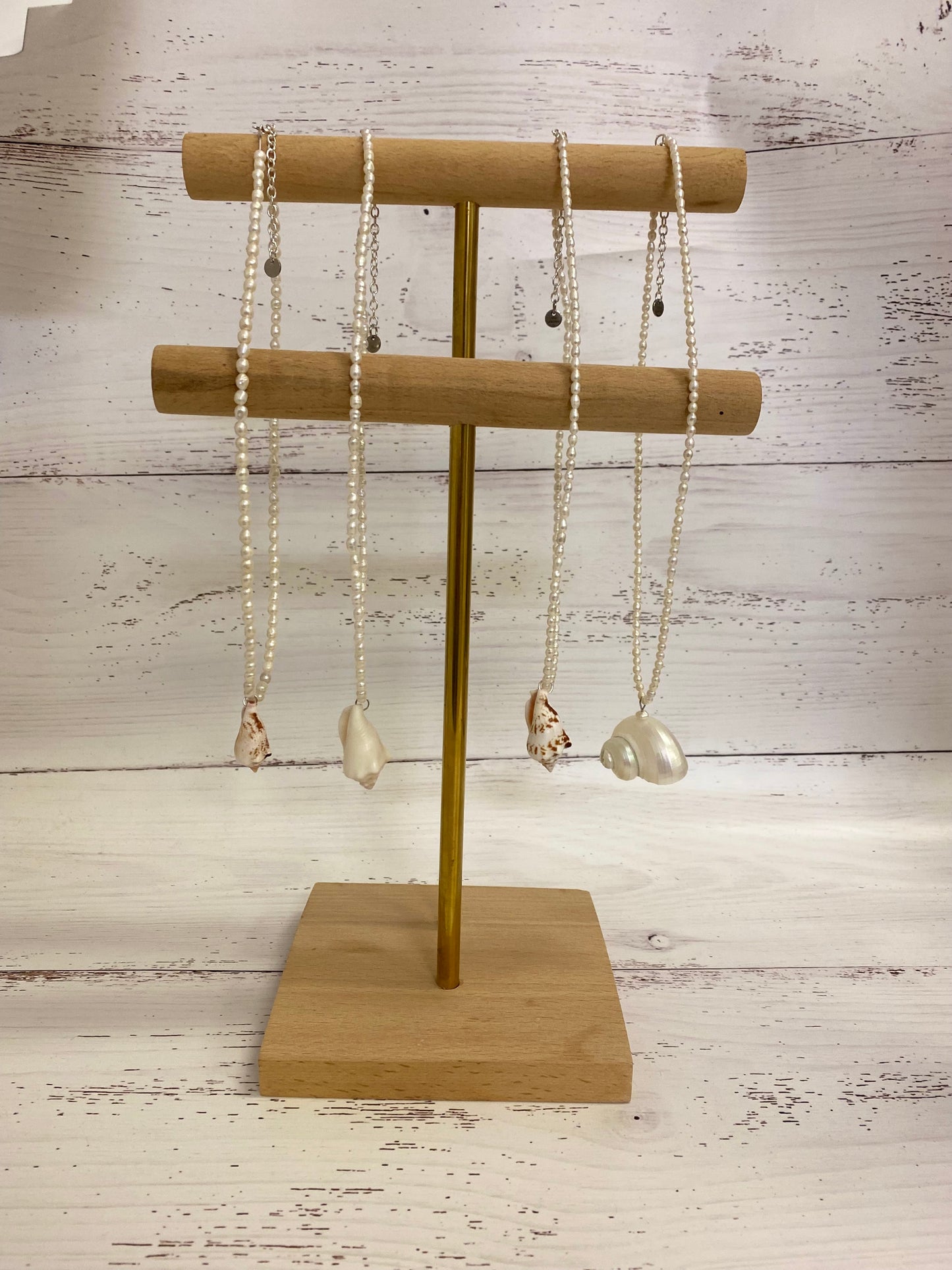 Salt & Shell Necklace Stay Golden