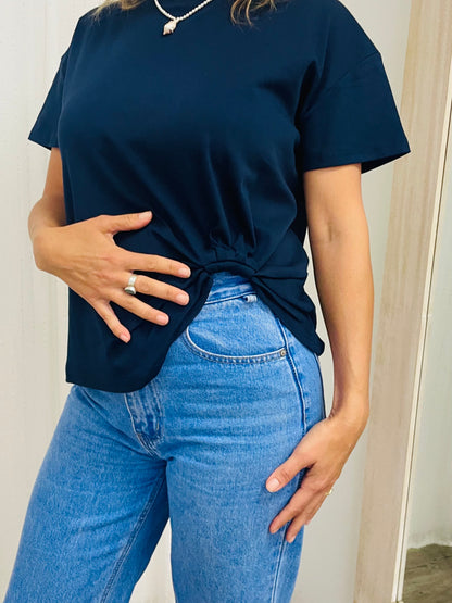 Easy Tuck Tee Navy