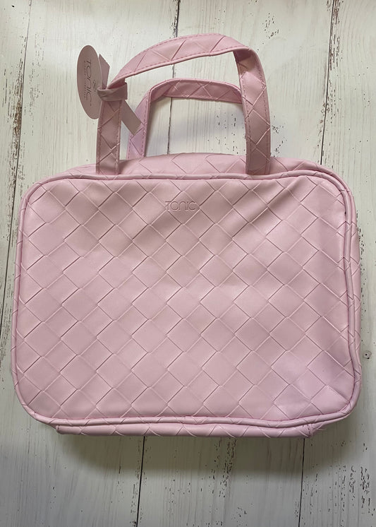 Woven Hanging Cosmetic Bag