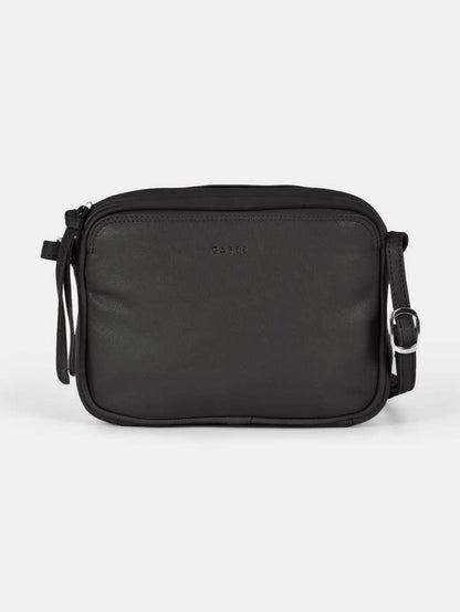 Darcy Leather Crossbody Bag Black