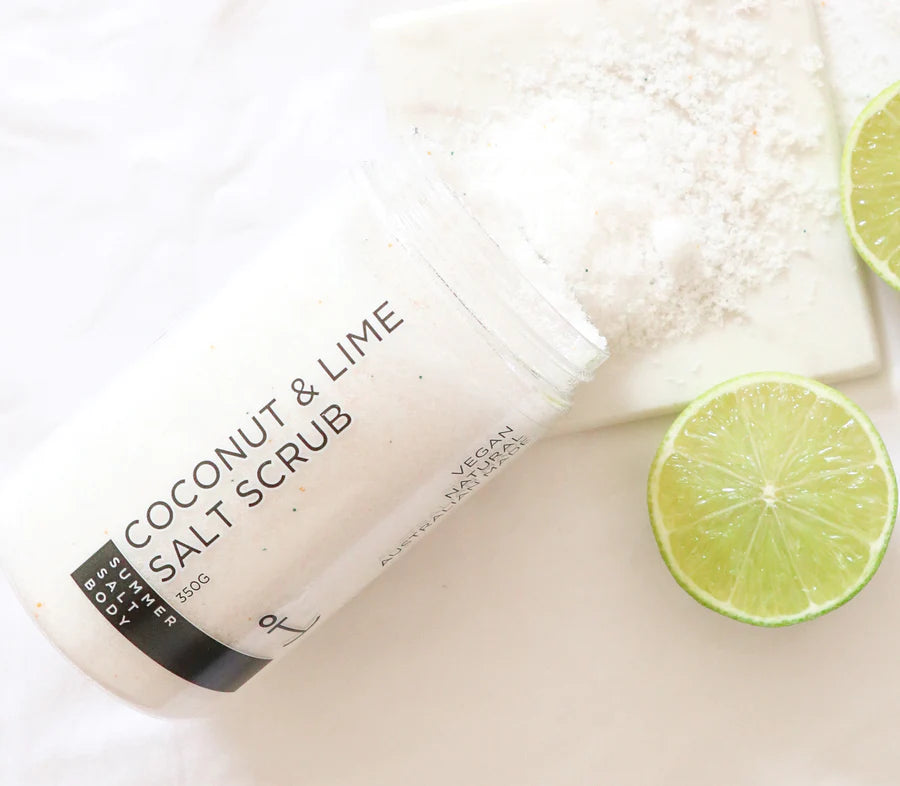 Coconut & Lime Salt Scrub