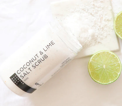 Coconut & Lime Salt Scrub
