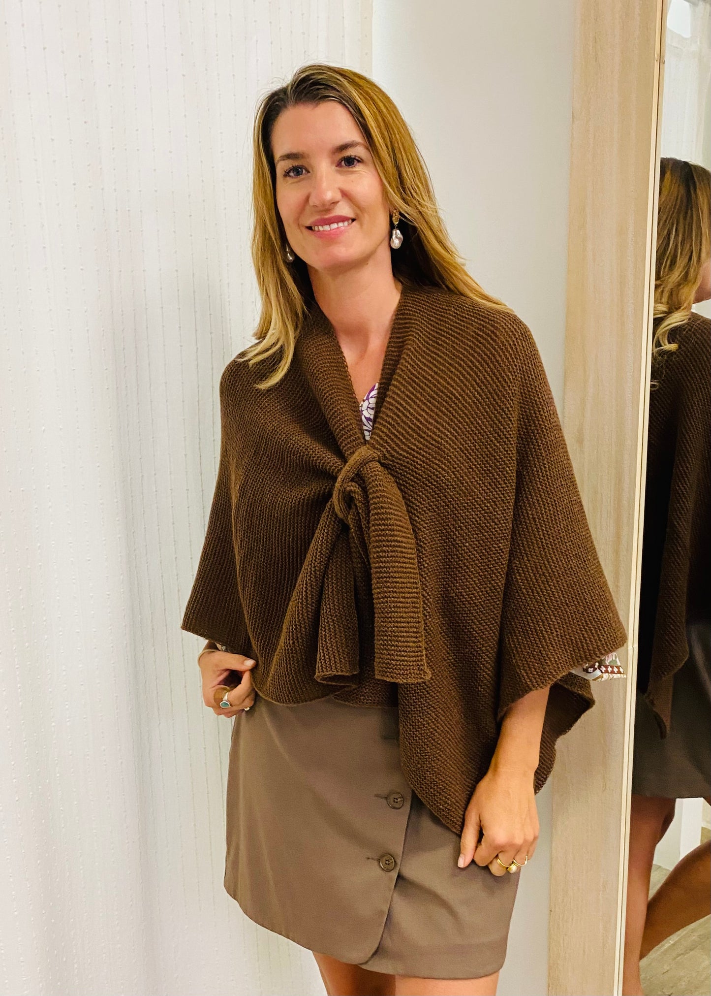 Meg Knit Shrug