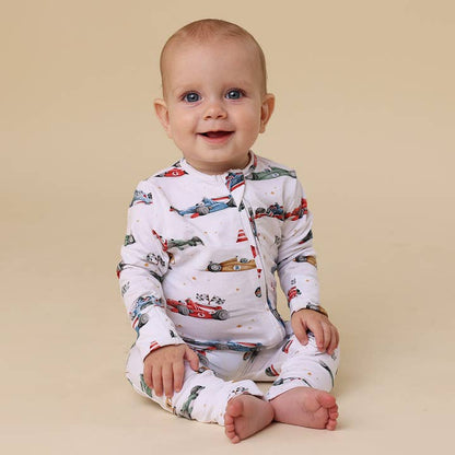 Little Racers Romper