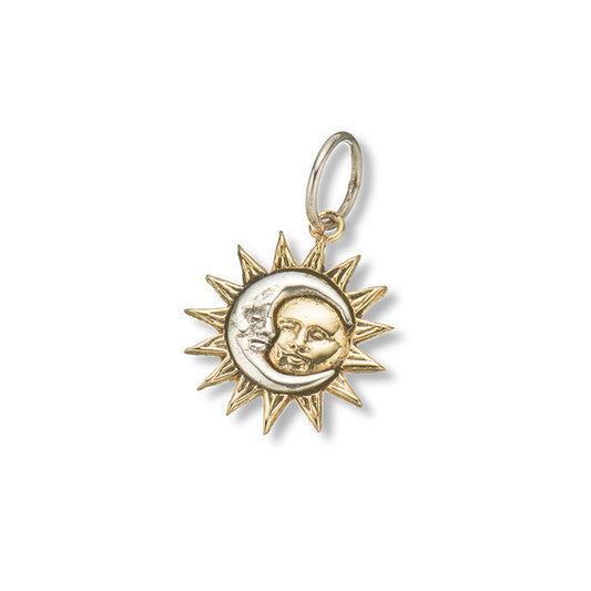 Moon & Sun Embrace Charm