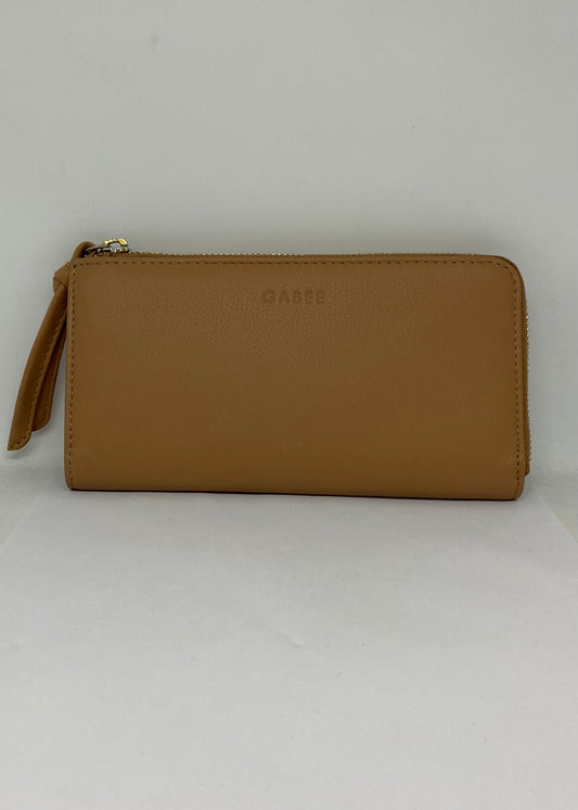 Alina Large Wallet Camel