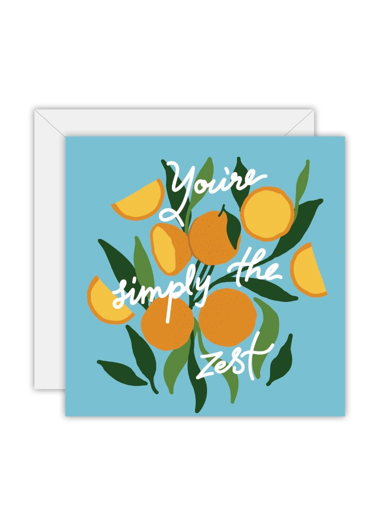 Simply the Zest Card