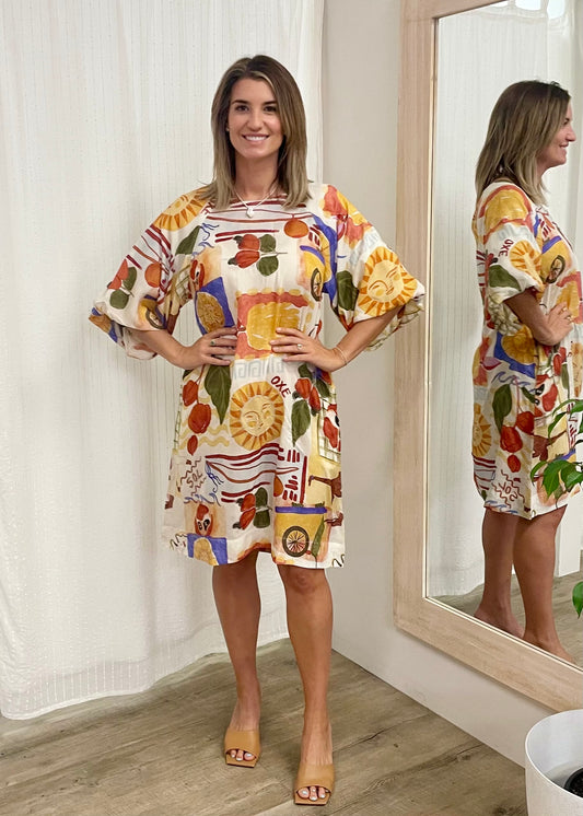 Felicia Puff Sleeve Dress