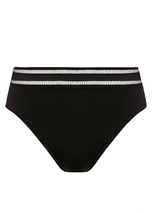 East Hampton High Waist Bikini Brief Black