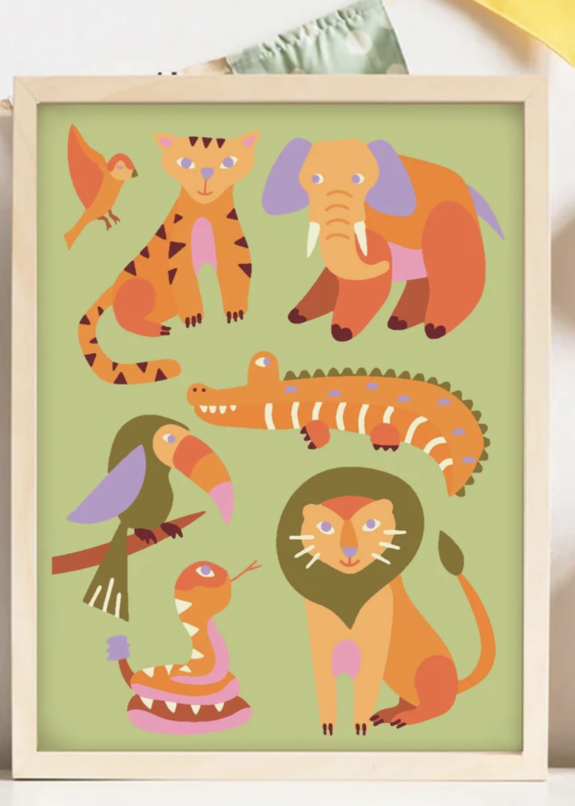 Little Safari Kids Paint by Numbers