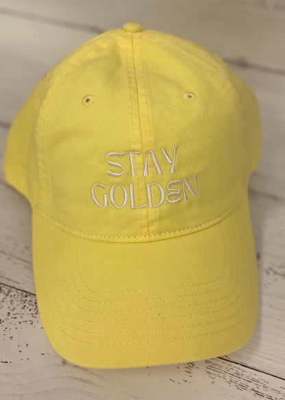 Stay Golden Studio Hat