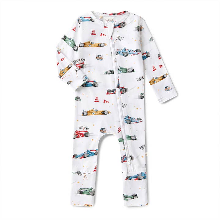 Little Racers Romper