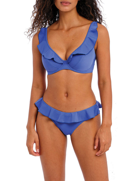 Jewel Cove Plain Azure Bikini Brief