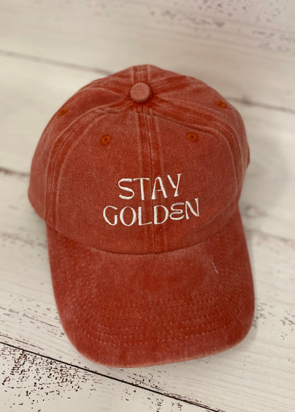 Stay Golden Studio Hat