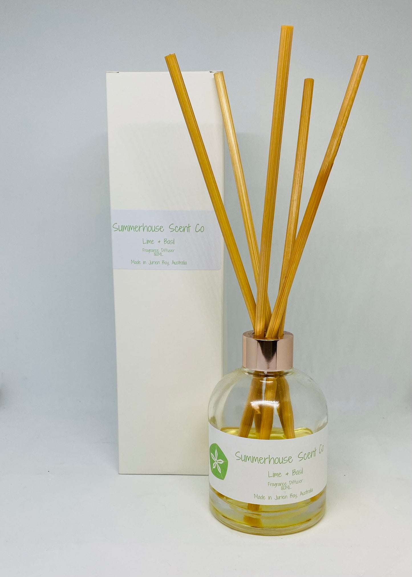 Lime & Basil Fragrance Diffuser 185ml