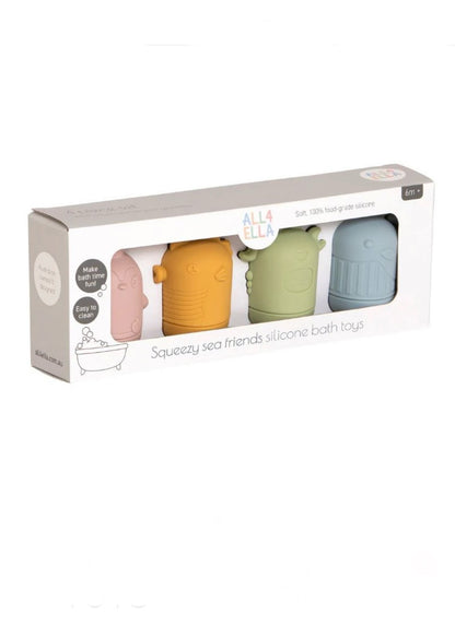 Bath Toys- Squeezy Sea Friends