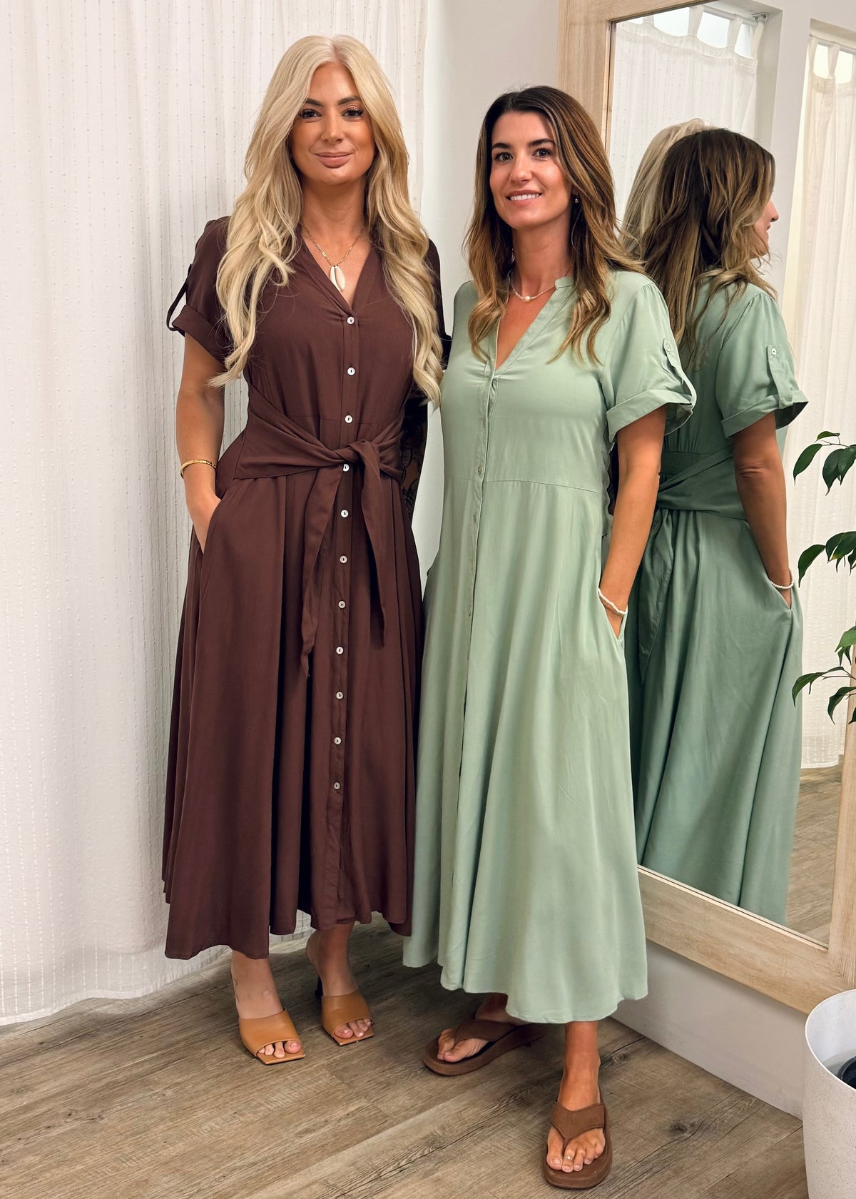 Cassie Dress Sage