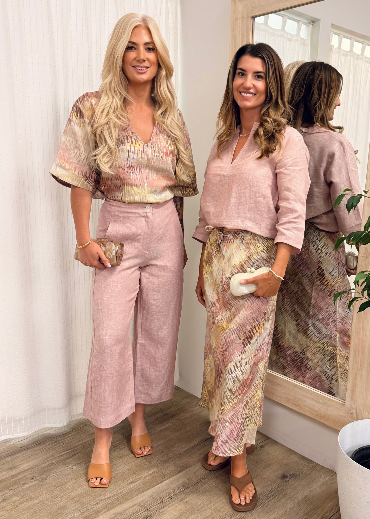 Jardin Linen Top