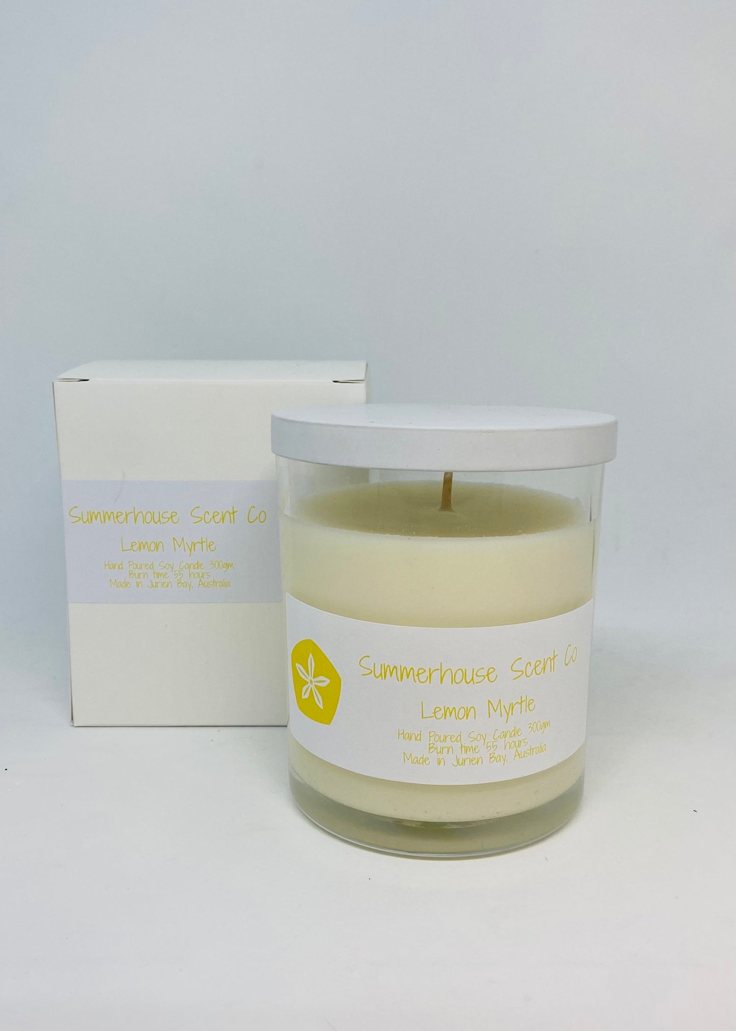 Lemon Myrtle Soy Candle Large