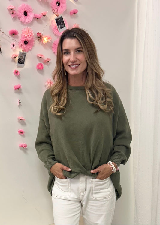 Vonda Knit Khaki
