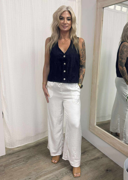 Sabine Denim Vest