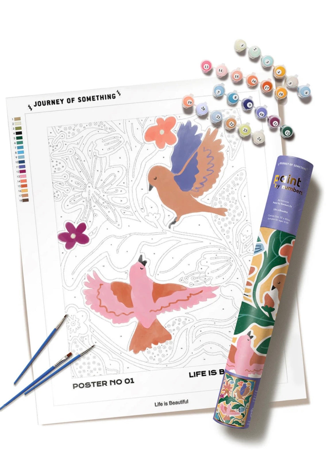 Life is Beautiful Paint by Numbers