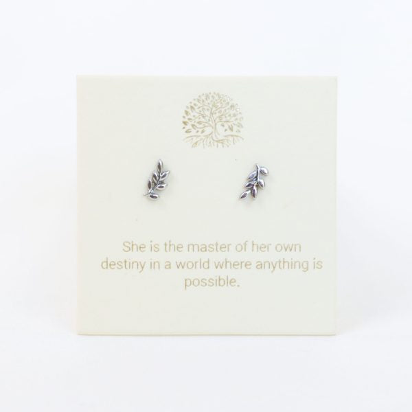 Lotus Earrings in Gold or Silver