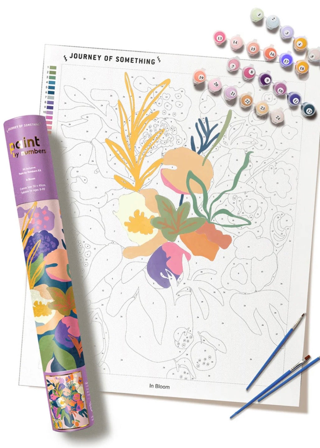 In Bloom Paint by Numbers