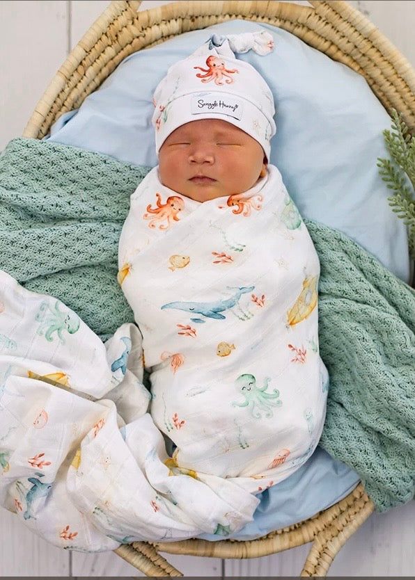 Little Subs Organic Muslin Wrap