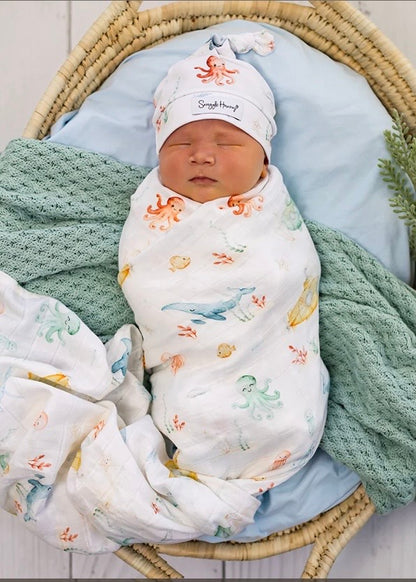 Little Subs Organic Muslin Wrap