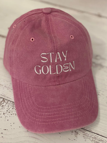 Stay Golden Studio Hat