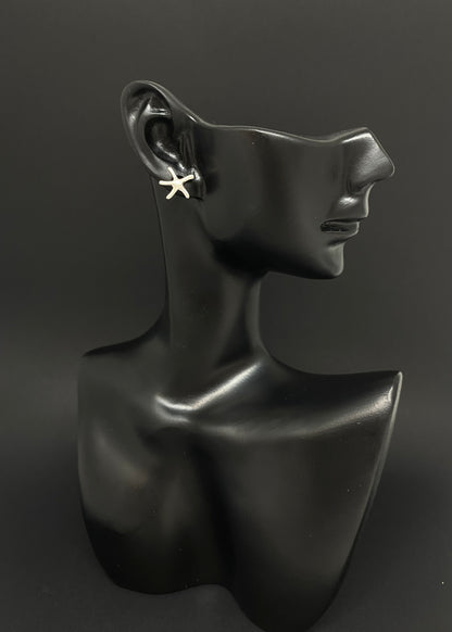 Kailani Silver Starfish Stud Earrings