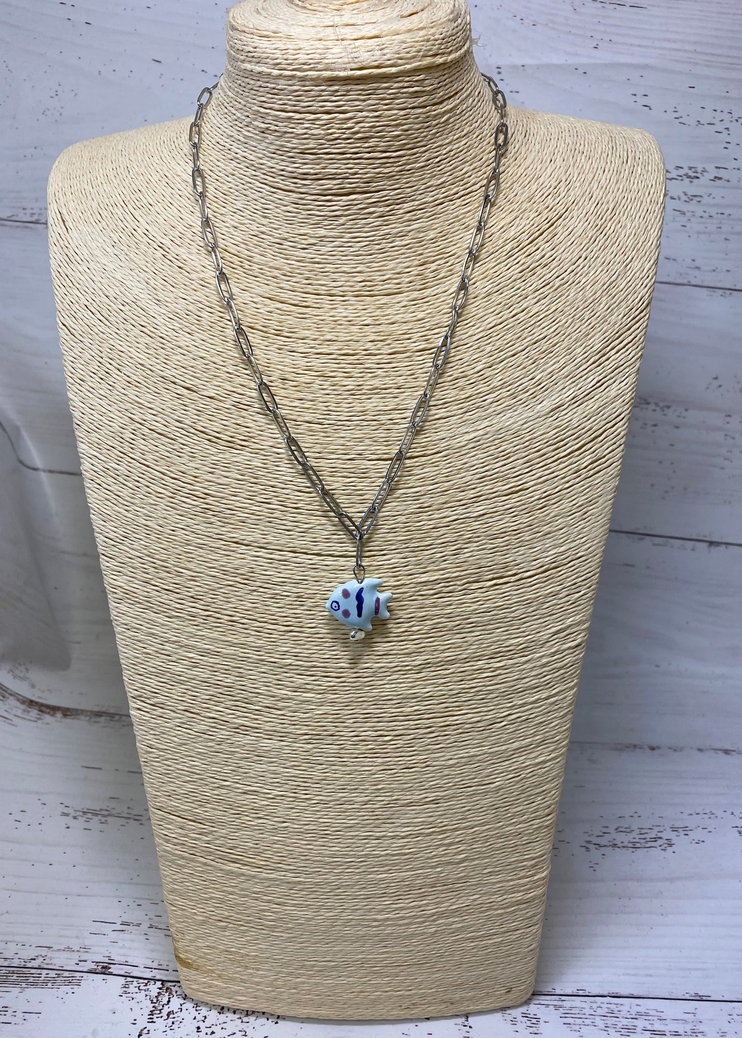 Stay Golden Fish Necklace