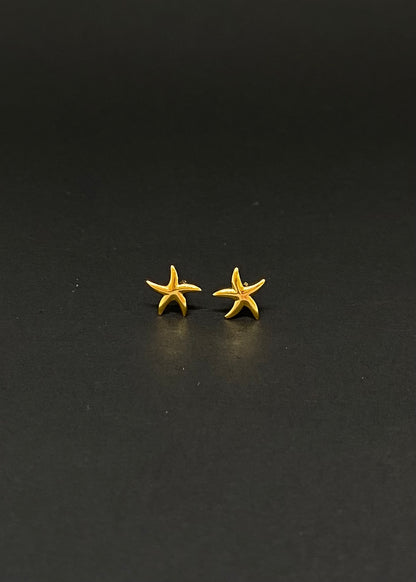 Kailani Silver Starfish Stud Earrings