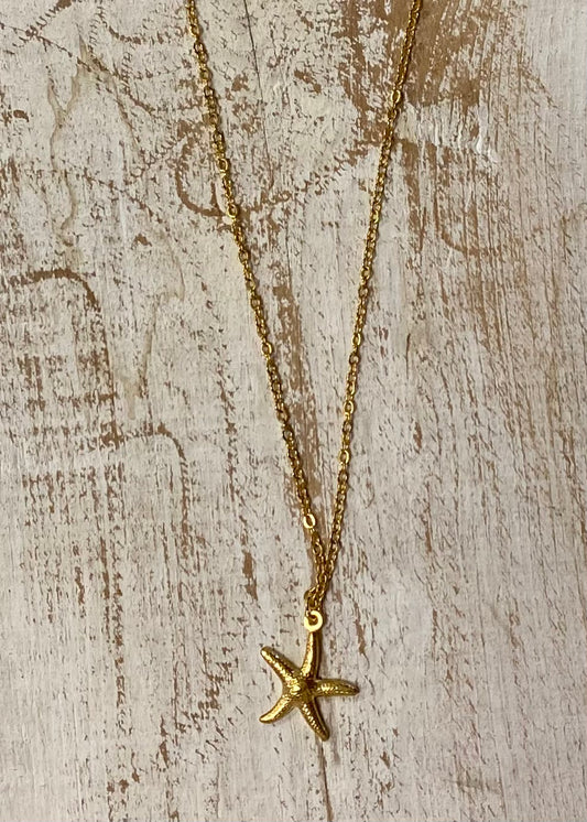 Serena Starfish Necklace