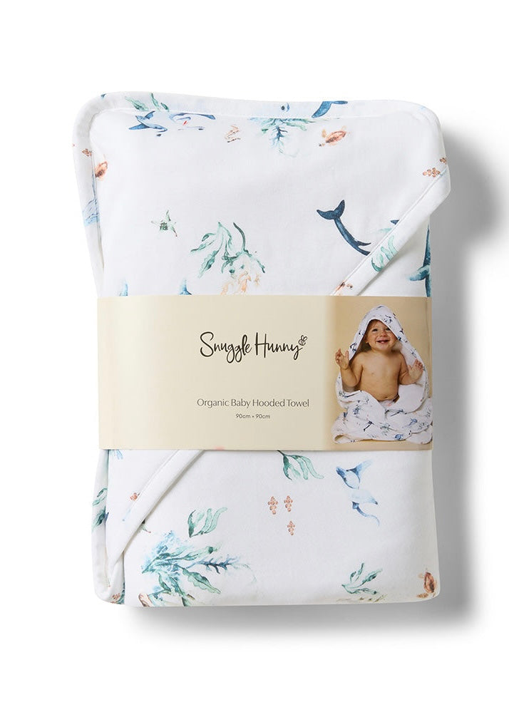 Ocean  Hooded Baby Towel