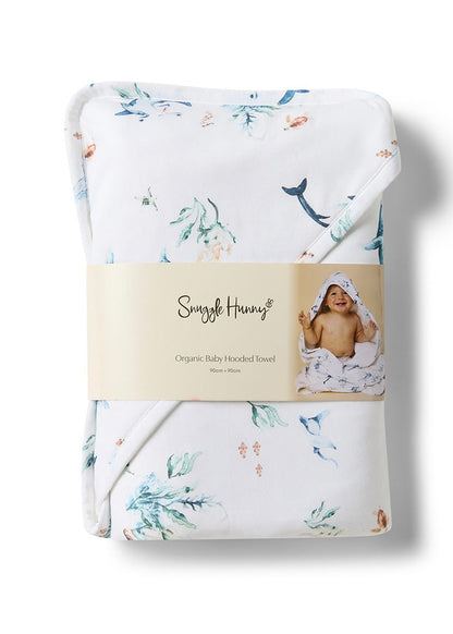 Ocean  Hooded Baby Towel