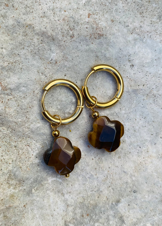 Tiger Bloom Earrings