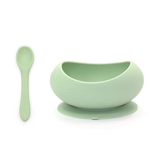 Suction Bowl and Spoon Set