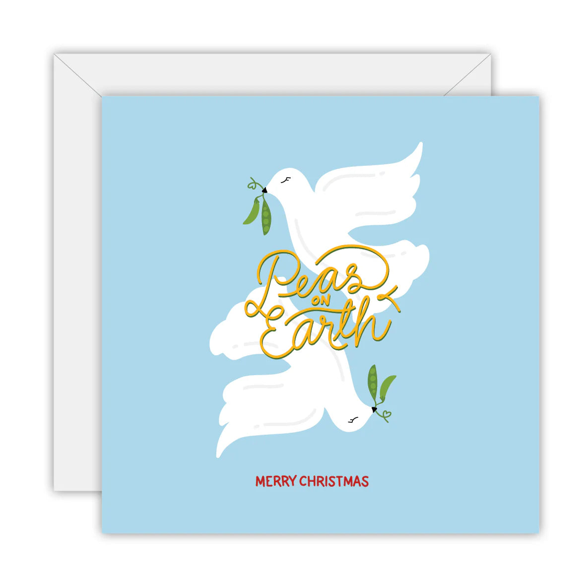 Peas On Earth card